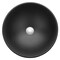 Anzzi Amalfi Round Glass Vessel Bathroom Sink with Matte Black Finish LS-AZ905MB - alternate 7